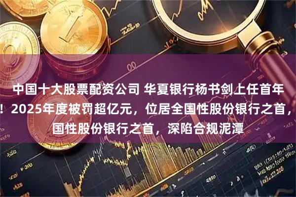中国十大股票配资公司 华夏银行杨书剑上任首年即拿罚款第一！2025年度被罚超亿元，位居全国性股份银行之首，深陷合规泥潭