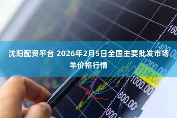 沈阳配资平台 2026年2月5日全国主要批发市场羊价格行情